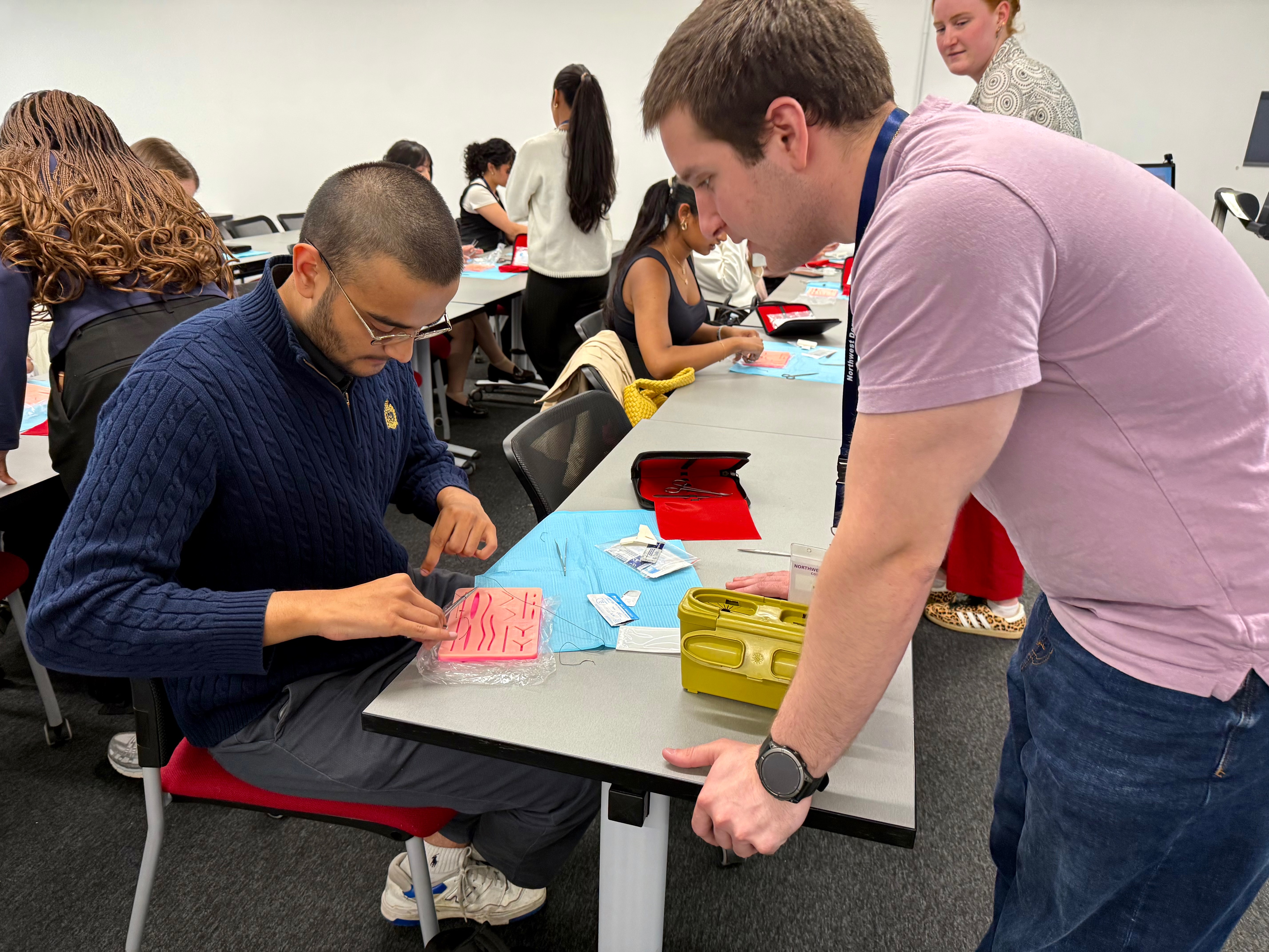 Hands-on suturing workshop
