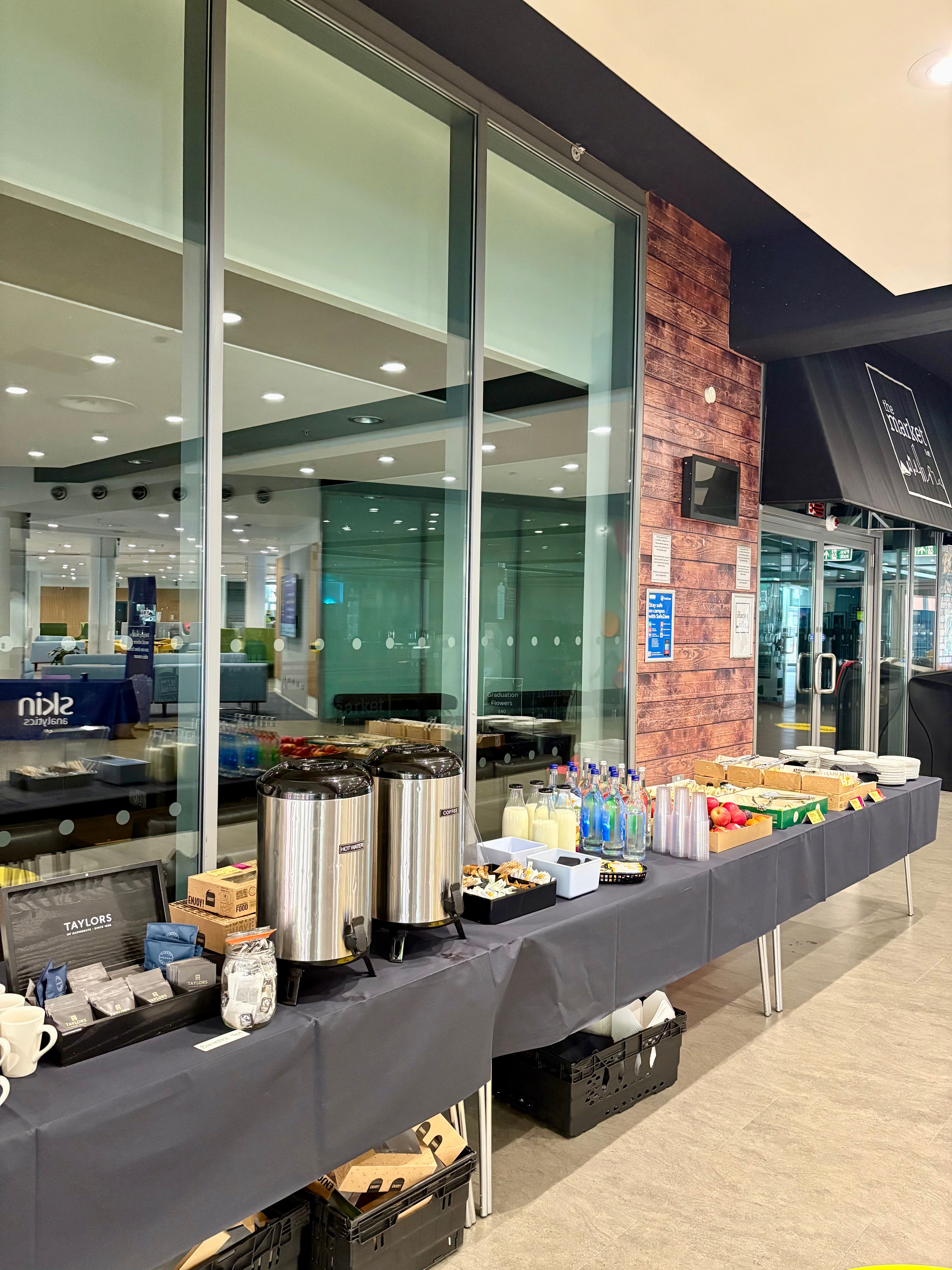 Refreshments and catering