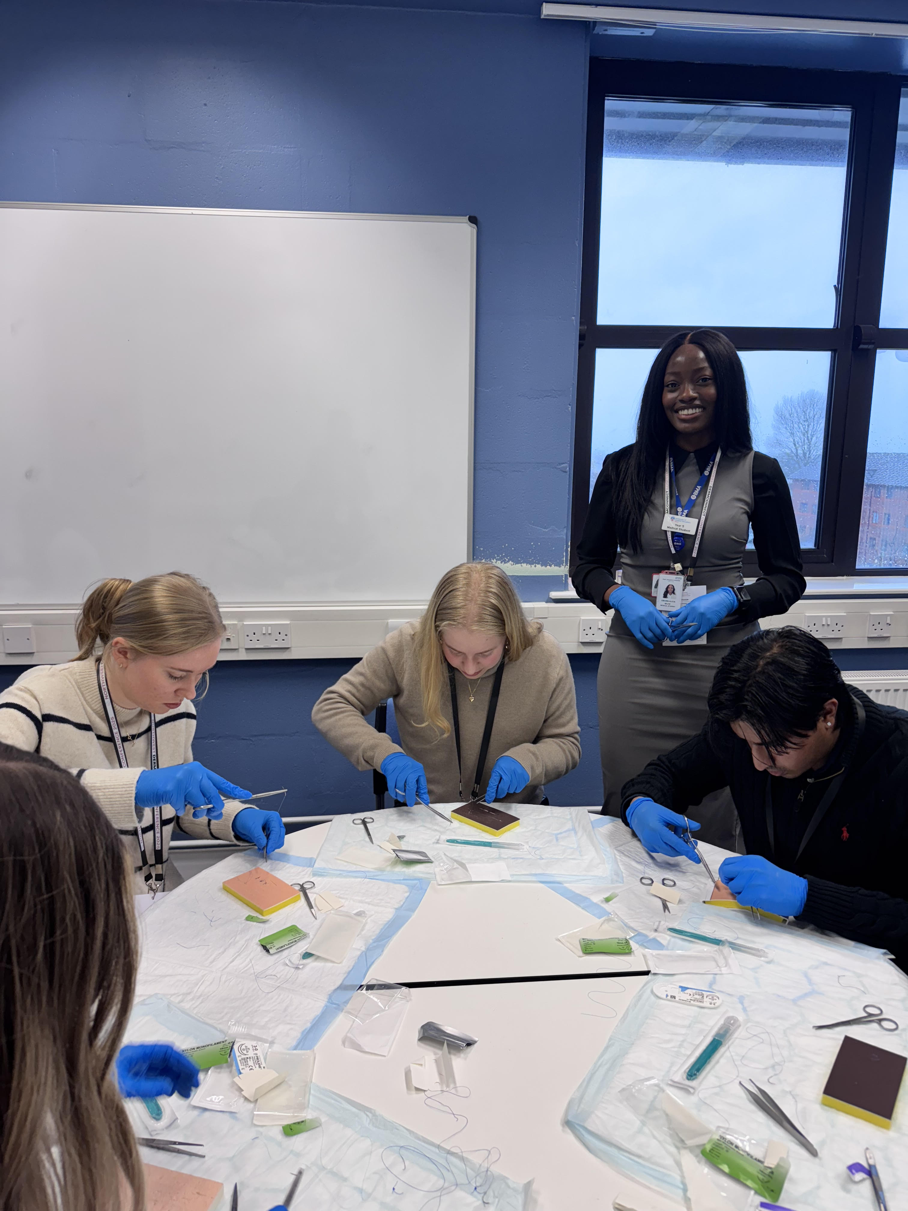 Hands-on suturing workshop